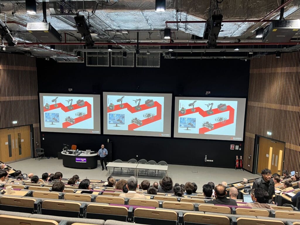 Paul Karam, Chief Robotics Officer, Quanser in Manchester Rosenbrock Lecture, 2024